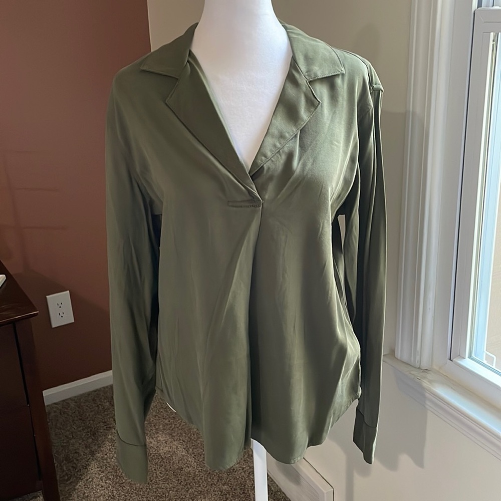 GAP Lyocell Popover Shirt